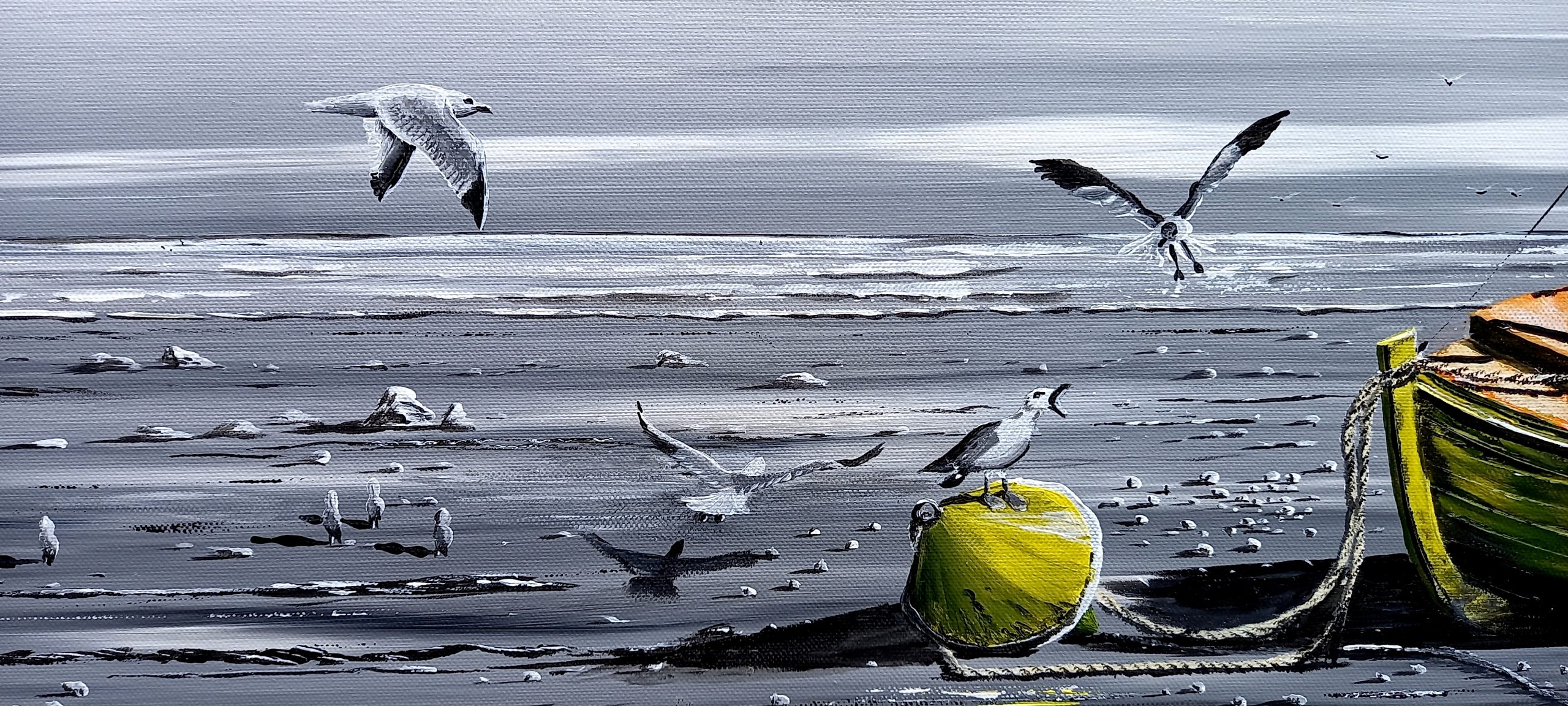 Petite bouée et la mouette qui chante