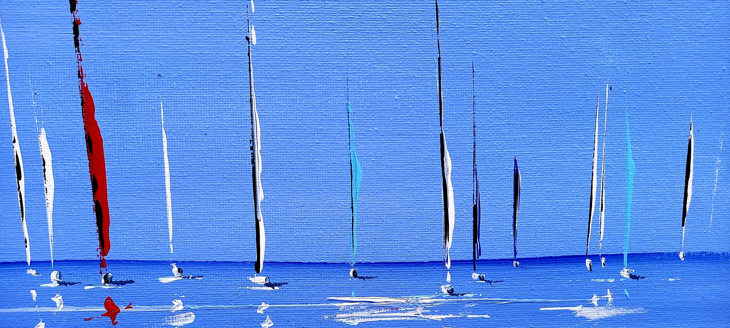 les lignes majestueuses des voilier au large